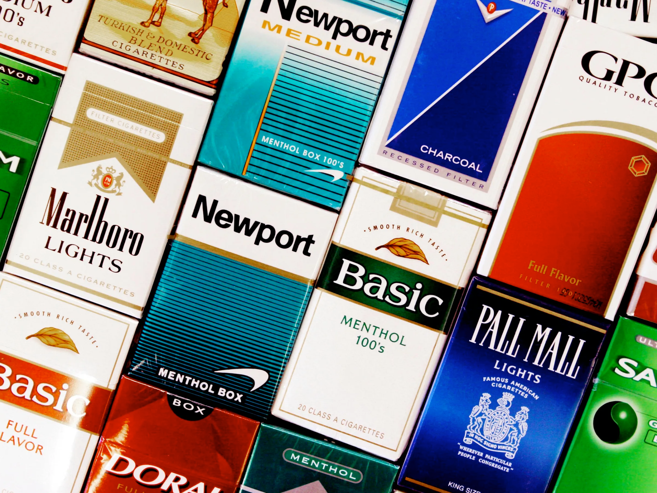 Popular cigarettes